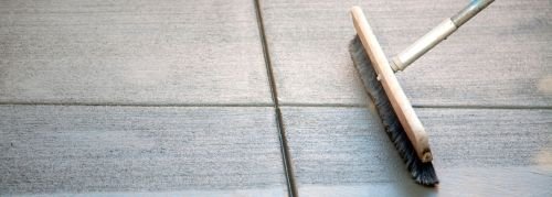 Broom finish concrete driveway SC